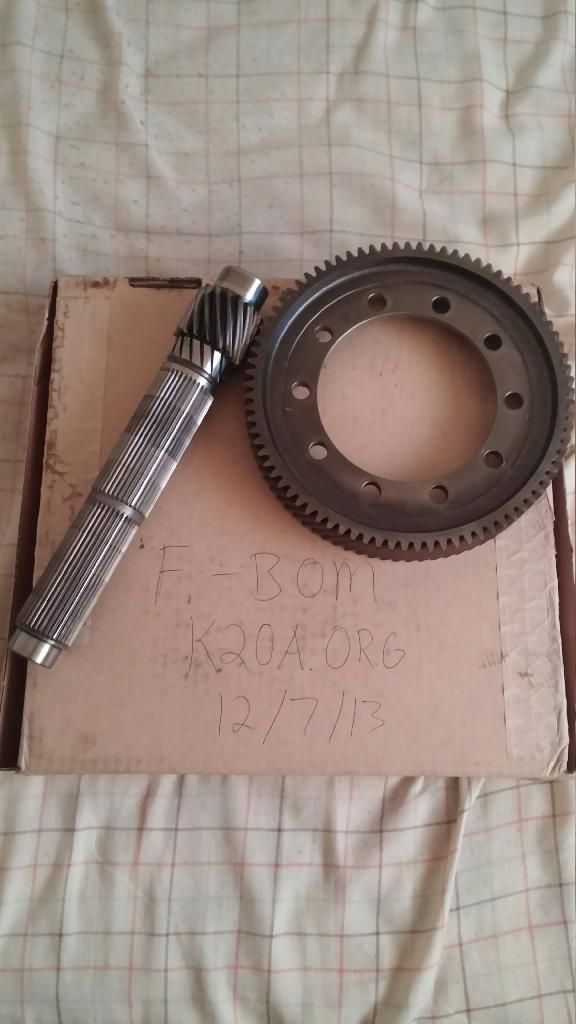 K20 ATI super damper and JDM FD2 5.0 final drive Page 2 Honda